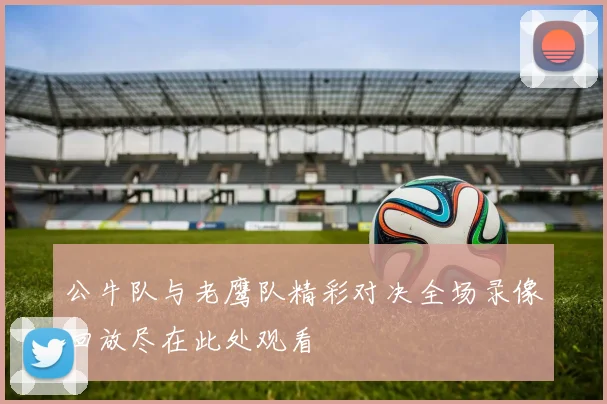 公牛队与老鹰队精彩对决全场录像回放尽在此处观看