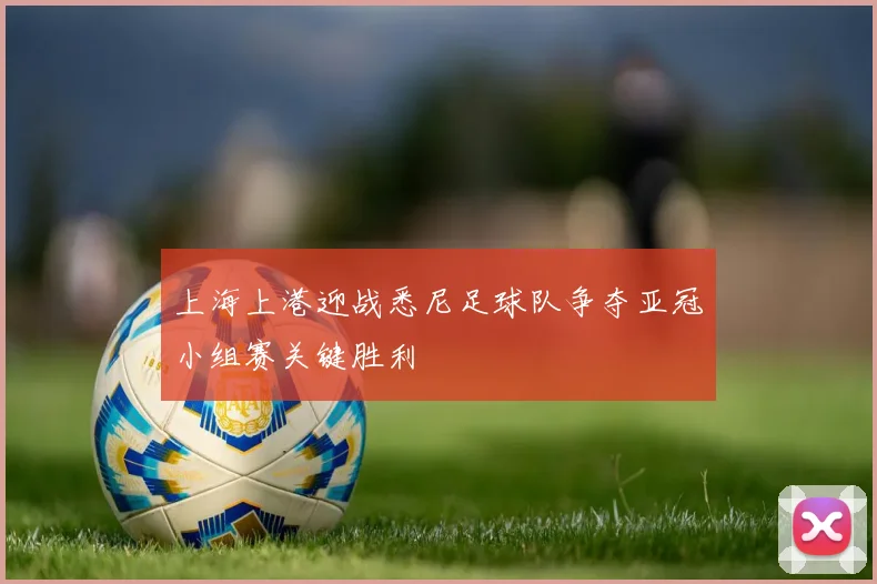 上海上港迎战悉尼足球队争夺亚冠小组赛关键胜利